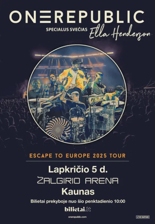 OneRepublic - Escape To Europe OneRepublic - Escape To Europe