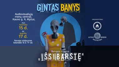 Ginto Banio tapybos paroda „Išsibarstę“