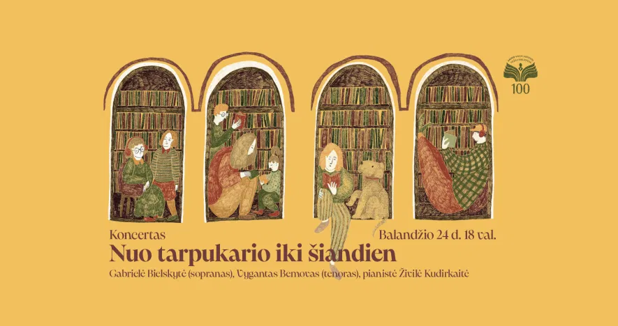 Bibliotekos šimtmečiui skirtas koncertas „Nuo tarpukario iki šiandien“ Bibliotekos šimtmečiui skirtas koncertas „Nuo tarpukario iki šiandien“