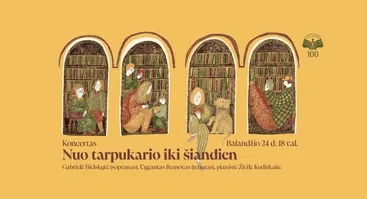 Bibliotekos šimtmečiui skirtas koncertas „Nuo tarpukario iki šiandien“