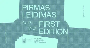 Knygos meno paroda „PIRMAS LEIDIMAS“