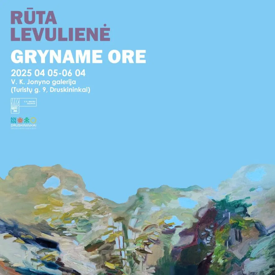 Rūtos Levulienės tapybos paroda „Gryname ore“ Rūtos Levulienės tapybos paroda „Gryname ore“