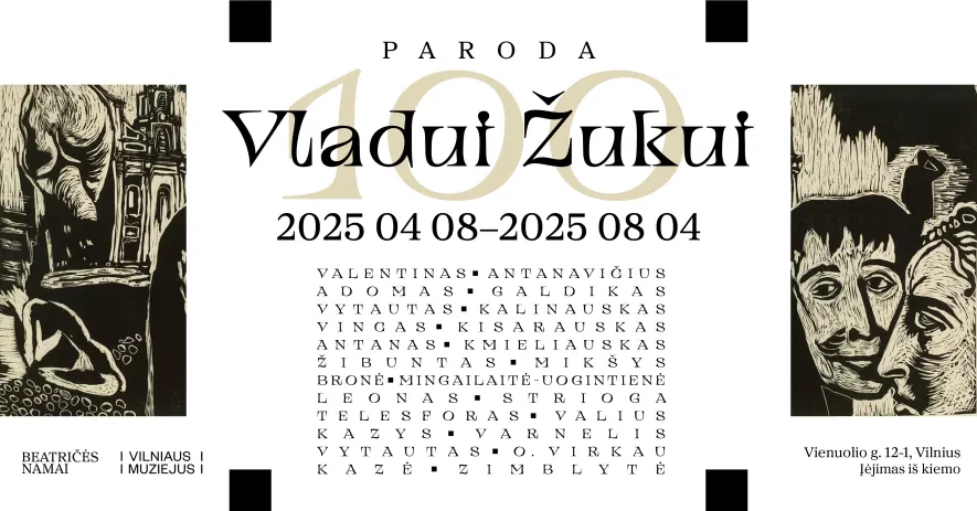 PROF. VLADUI ŽUKUI 100 – MENO KOLEKCIJOS PARODA BEATRIČĖS NAMUOSE PROF. VLADUI ŽUKUI 100 – MENO KOLEKCIJOS PARODA BEATRIČĖS NAMUOSE