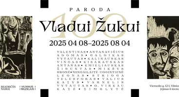 PROF. VLADUI ŽUKUI 100 – MENO KOLEKCIJOS PARODA BEATRIČĖS NAMUOSE