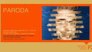 Lino Ūdro paroda „Šešių paveikslų +Pop&Rock atlikėjų transformacijos“