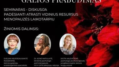 Moters branda ir galios prabudimas: menopauzės laikotarpio resursai