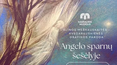 Grafikos paroda „Angelo sparnų šešėlyje“