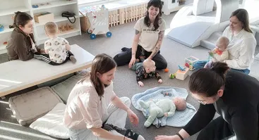 Susitikimai šeimoms su mažais vaikais iki 2 metų