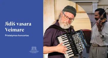 Pristatymas-koncertas „Jidiš vasara Veimare“