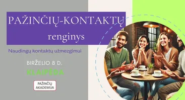 Pasimatymų -pažinčių renginiai "Speed Dating"|grupės 24-35 m. |35-45 m.|KLAIPĖDOJE