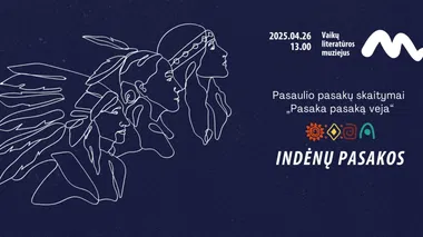 Pasaulio pasakų skaitymai | Indėnų pasakos