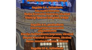 Muzika senajame vienuolyne 2025: Maestro Roman Perucki koncertas