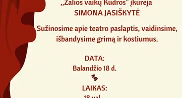 Projekto „Kūrybinių-edukacinių renginių ciklas „Kūrybiniai susitikimai“ teatro edukacija