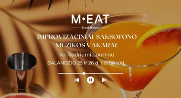 IMPROVIZACINIAI SAKSOFONO MUZIKOS VAKARAI 04/25-26