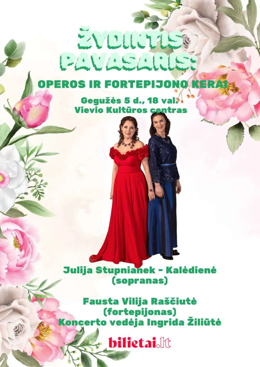 Žydintis pavasaris: operos ir fortepijono kerai Žydintis pavasaris: operos ir fortepijono kerai