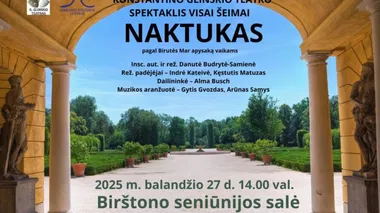 Spektaklis visai šeimai „Naktukas“