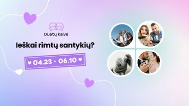 Unikalūs pažinčių renginiai Kaune | Duetų kalvė