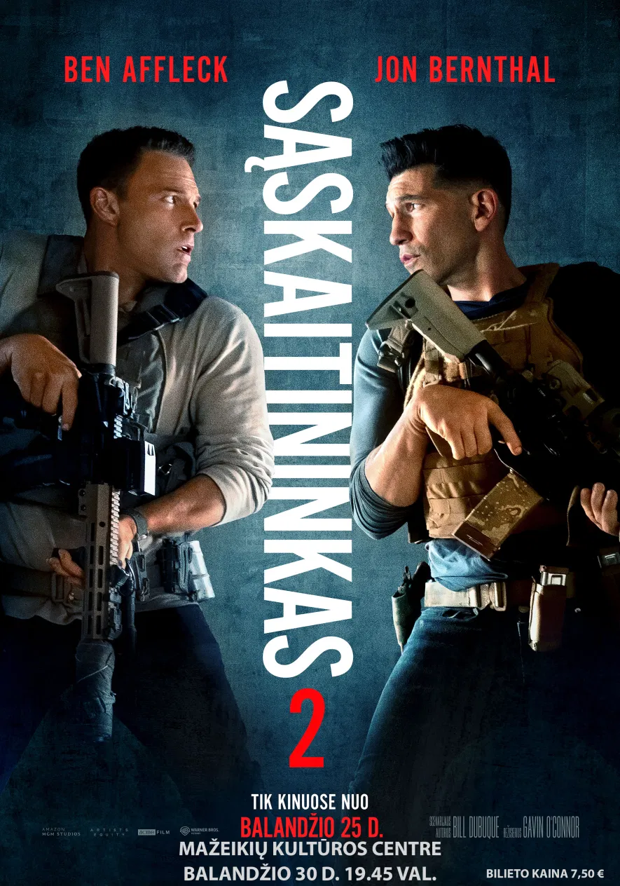 Kino filmas „Sąskaitininkas 2“ / N-16 Kino filmas „Sąskaitininkas 2“ / N-16
