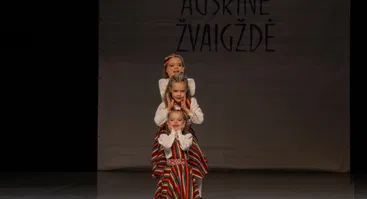  XVIII tarptautinio šokio festivalio-konkurso „Aušrinė žvaigždė“ I konkurso dalis. Liaudiškas šokis 