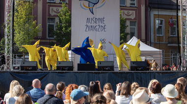  XVIII tarptautinio šokio festivalio-konkurso „Aušrinė žvaigždė“ atidarymas 