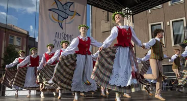  XVIII tarptautinio šokio festivalio-konkurso „Aušrinė žvaigždė“ atidarymas 