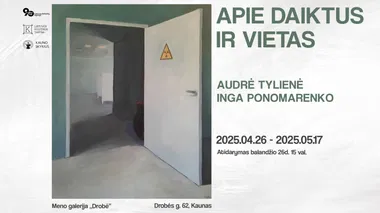 APIE DAIKTUS IR VIETAS // AUDRĖ TYLIENĖ IR INGA PONOMARENKO