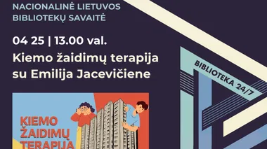 Kiemo žaidimų terapija su Emilija Jacevičiene