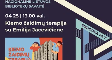 Kiemo žaidimų terapija su Emilija Jacevičiene