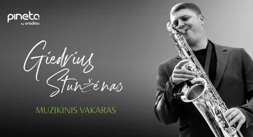Gyvos muzikos vakaras su Giedriumi Stunžėnu