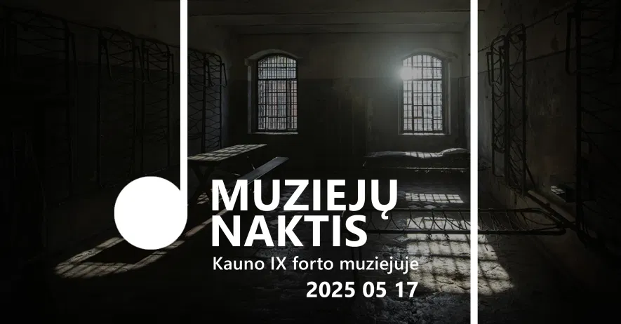 Muziejų naktis IX forte 2025 Muziejų naktis IX forte 2025
