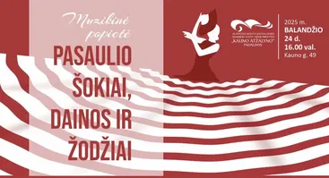 Muzikinė popietė „Pasaulio šokiai, dainos ir žodžiai“