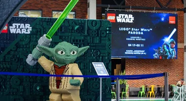 LEGO parodoje Kaune – popkultūros herojų ir modernizmo architektūros susitikimas