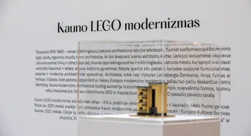 LEGO parodoje Kaune – popkultūros herojų ir modernizmo architektūros susitikimas