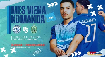 TOPsport A lyga 8 turas: FC Hegelmann x FK Žalgiris
