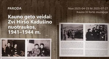Paroda „Kauno veidai: Zvi Hiršo Kadušino nuotraukos, 1941–1944 m.“