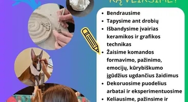 DIENOS STOVYKLA VAIKAMS IR PAAUGLIAMS "VASARA SU SPALVŲ PASAKOMIS"