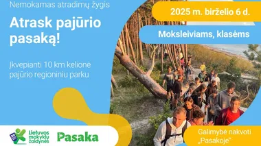Nemokamas pažintinis žygis „Atrask pajūrio pasaką“