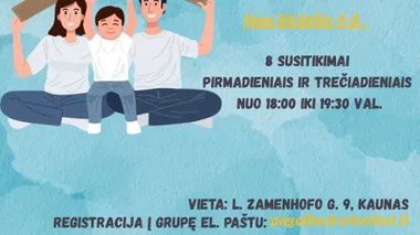 Grupė skyrybas išgyvenantiems tėvams „Bendra tėvystė”