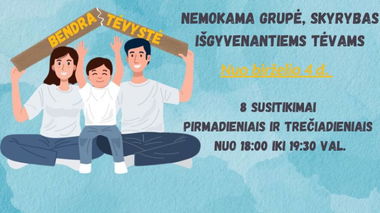 Grupė skyrybas išgyvenantiems tėvams „Bendra tėvystė”
