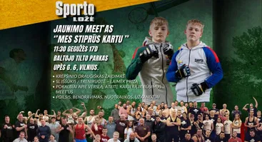 SPORTO LOŽĖ (JAUNIMO MEET