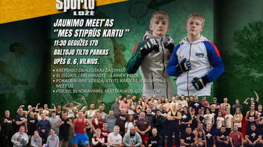 SPORTO LOŽĖ (JAUNIMO MEET