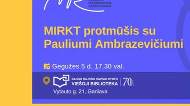 MIRKT protmūšis su Pauliumi Ambrazevičiumi