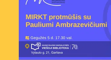MIRKT protmūšis su Pauliumi Ambrazevičiumi