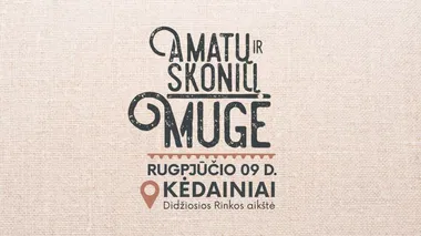 Amatų ir skonių mugė Kėdainiuose
