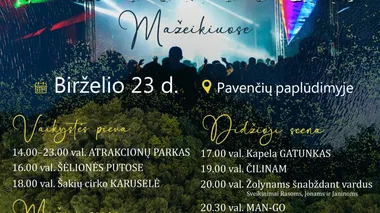 Didžiosios JONINĖS Mažeikiuose / 2025