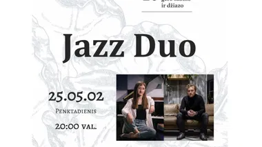 • Džiazo ritmais • JAZZ DUO • Rahel Talts – pianinas, Donatas Petrekis – saksofonas