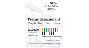 Pietūs džiazuojant • Tarptautinė džiazo diena