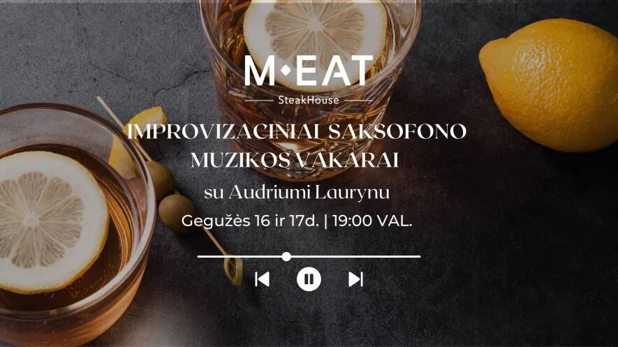 Improvizaciniai saksofono muzikos vakarai 05/16 -17 Improvizaciniai saksofono muzikos vakarai 05/16 -17