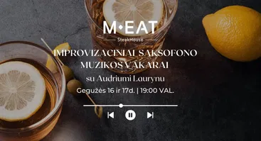 Improvizaciniai  saksofono muzikos vakarai 05/16 -17 