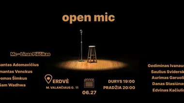 Open mic Kaunas